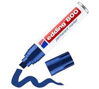Edding - 4521003 - Marcatore Permanente 800 - Scalpello - 4-12 mm - Blu