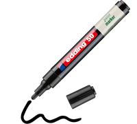 Edding 50 EcoLine Marker Pens - Black - 1 Pen - Round Tip 2-3mm - Water Based In