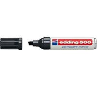 Edding 500 nero 10pièce (S) marcatore permanente - Pennarelli indelebili (Nero, Nero, Bianco, 2 mm, 7 mm, 10 pezzo (S))