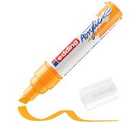 edding 5000 Marcatore Acrilico Largo, Giallo Sole, 1 Marcatore a Vernice Acrilica, Punta Scalpello 5-10Mm, Pennnarello Acrilico per Disegno Su Tela, Carta, Legno, Sassi/Ciotoli