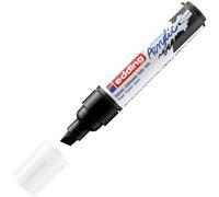 edding 5000 Marcatore Acrilico Largo, Nero, 1 Marcatore a Vernice Acrilica, Punta Scalpello 5-10Mm, Pennnarello Acrilico per Disegno Su Tela, Carta, Legno, Marcatore Acrilico per Sassi/Ciotoli
