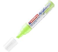 edding 5000 Marcatore Acrilico Largo, Verde Pastello, 1 Marcatore a Vernice Acrilica, Punta Scalpello 5-10Mm, Pennnarello Acrilico per Disegno Su Tela, Carta, Legno, per Sassi/Ciotoli
