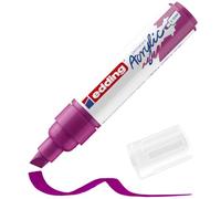 edding 5000 Marcatore Acrilico Largo, Viola, 1 Marcatore a Vernice Acrilica, Punta Scalpello 5-10Mm, Pennnarello Acrilico per Disegno Su Tela, Carta, Legno, Marcatore Acrilico per Sassi/Ciotoli