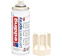 edding 5200 Spray Permanente, Avorio Chiaro Opaco, 200 Ml, Vernice Acrilica Premium per Dipingere e Decorare Vetro, Metallo, Legno, Ceramica, Plastica, Tela, Smalto Acrilico, Vernice Spray