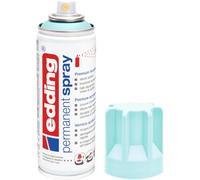 edding 5200 Spray Permanente, Blu Pastello Opaco, 200 Ml, Vernice Acrilica Premium per Dipingere e Decorare Vetro, Metallo, Legno, Ceramica, Plastica, Tela, Smalto Acrilico, Vernice Spray