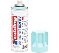 edding 5200 Spray Permanente, Blu Pastello Opaco, 200 Ml, Vernice Acrilica Premium per Dipingere e Decorare Vetro, Metallo, Legno, Ceramica, Plastica, Tela, Smalto Acrilico, Vernice Spray