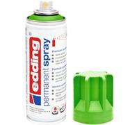 Edding 5200 Spray Permanente, Giallo Verde Opaco, 200 Ml, Vernice Acrilica Premium per Dipingere e Decorare Vetro, Metallo, Legno, Ceramica, Plastica, Tela, Smalto Acrilico, Vernice Spray