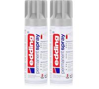 Edding 5200 Spray Permanente, Grigio Chiaro Opaco, 200 Ml, Vernice Acrilica Premium per Dipingere e Decorare Vetro, Metallo, Legno, Ceramica, Plastica, Tela, Smalto Acrilico, Vernice Spray
