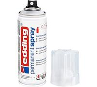 edding 5200 Spray Permanente Lacca Trasparente, Transparente Lucido, 200 Ml, Vernice Acrilica Fissante Lucida, per Sigillare e Proteggere La Vernice, Smalto Acrilico Trasparente