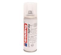 edding 5200 Spray Permanente Lacca Trasparente, Transparente Lucido, 200 Ml, Vernice Acrilica Fissante Lucida, per Sigillare e Proteggere La Vernice, Smalto Acrilico Trasparente