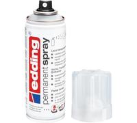 edding 5200 Spray Permanente Lacca Trasparente, Transparente Lucido, 200 Ml, Vernice Acrilica Fissante Lucida, per Sigillare e Proteggere La Vernice, Smalto Acrilico Trasparente
