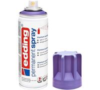 edding 5200 Spray Permanente, Lilla Opaco, 200 Ml, Vernice Acrilica Premium per Dipingere e Decorare Vetro, Metallo, Legno, Ceramica, Plastica, Tela, Smalto Acrilico, Vernice Spray