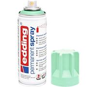 edding 5200 spray permanente - neo menta - 200 ml - premium vernice acrilica per dipingere e decorare vetro, metallo, legno, ceramica, plastica, tela - smalto acrilico, vernice spray