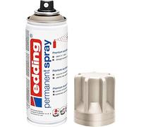 edding 5200 Spray Permanente, Oro Champagne Opaco, 200 Ml, Vernice Acrilica Premium per Dipingere e Decorare Vetro, Metallo, Legno, Ceramica, Plastica, Tela, Smalto Acrilico, Vernice Spray