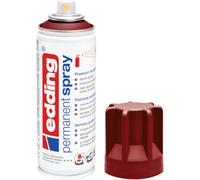 edding 5200 Spray Permanente, Rosso Porpora Opaco, 200 Ml, Vernice Acrilica Premium per Dipingere e Decorare Vetro, Metallo, Legno, Ceramica, Plastica, Tela, Smalto Acrilico, Vernice Spray
