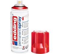 edding 5200 Spray Permanente, Rosso Traffico Lucido, 200 Ml, Vernice Acrilica Premium per Dipingere e Decorare Vetro, Metallo, Legno, Ceramica, Plastica, Tela, Smalto Acrilico, Vernice Spray