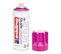 edding 5200 Spray Permanente, Telemagenta Opaco, 200 Ml, Vernice Acrilica Premium per Dipingere e Decorare Vetro, Metallo, Legno, Ceramica, Plastica, Tela, Smalto Acrilico, Vernice Spray
