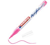 edding 5300 acrylic marker fine - neon-pink - 1 waterproof acrylic paint marker