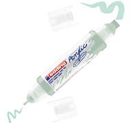 edding 5400 Pennarello Acrilico 3D Double Liner, Menta Morbida-1 Tubetto di Vernice Acrilica, Doppia Punta 2-3,5-10Mm, Pittura Acrilica per Tele, Tavole, Legno, Colori Impermeabili di Alta Qualità