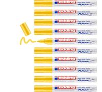 Edding 750 CR 10 pennarelli a vernice, colore: giallo