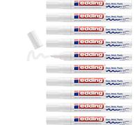 Edding 750 CR pennarello a vernice, colore: bianco