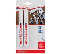 Edding 750 Paint Marker 4-750-2-3049 Marcatore a vernice Bianco, Bianco 2 mm, 4