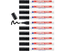 Edding 750 Paint Marker Black (10)