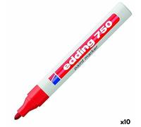edding 750 Paint marker Red Box of 10