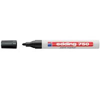 Edding 750 Pennarello Dipinto Punta Conica Basso Odore - 2-4mm Confezione Da 10