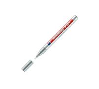 edding 751 Marcatore a Vernice, Argento, 10 Penne, Punta Tonda 1-2 Mm, per Marcare Ed Etichettare Metallo, Vetro, Rocce, Plastica, Resistente Al Calore, Anti Sbavature, Impermeabile