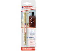 Edding 751 - Pennarello a vernice lucida, colore oro, medio