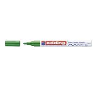 EDDING - E-751 004 - Marcatore permanente a vernice 751 - punta 1 - 2 mm - verde - Edding - 27566 - Conf. da 1 Pz. - E-751 004