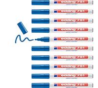 Edding Marcatore Permanente Edding 751 Azzurro (10 Unità) S_0301_S8421340 Consum