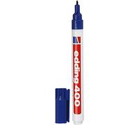 EDDING 400BL - Marcatore permanente, punta 1,0 mm, blu