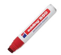 Marcatore permanente Edding 850 - punta 5,0-16,0mm - rosso - Edding