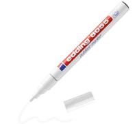 edding 8055 outdoor marker - white - 1 paint marker - round nib 1-2 mm - high co