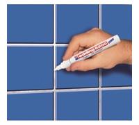 Edding 8200 Piastrella Malta Pennarello Bianco - Qualità Professionale