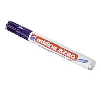 Edding 8280 Marcatore UV Pennarello Inchiostro Invisibile Permanente Sicurezza Antifurto Visibile solo con Luce UV Punta 1,5-3mm Penna Invisibile con Luce Fusto in Alluminio Riciclato Made in Germany