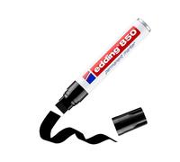 Edding 850 Permanente Pennarello Nero Punta a Scalpello 5-15mm Impermeabile