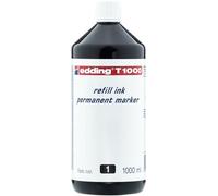 Edding 877174 - Bottiglia d'inchiostro per Pennarello Edding 1000ML nero
