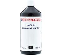 Edding 877174 - Bottiglia d'inchiostro per Pennarello Edding 1000ML nero