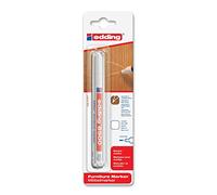 Edding 8900 marcatore mobili, punta tonda, 1,5 - 2 mm, permanente, bianco, Confezione da 2