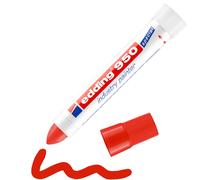 edding 950 Industry Painter - Red - 1 Pen - Round Tip 10 mm - Marker for Writing