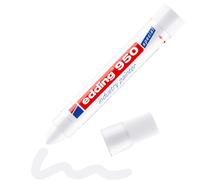 edding 950 Industry Painter - White - 1 Pen - Round Tip 10 mm - Marker for Writi