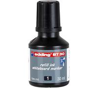 edding BT 30 Ricarica inchiostro pennarelli per lavagne bianche - nero - 30 ml - sistema di contagocce, ideale come ricarica pulita e semplice di quasi tutti i pennarelli per lavagne bianche edding