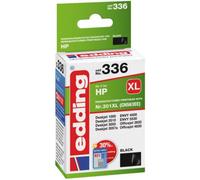 edding Cartuccia di ricambio per HP 301XL, CH563EE compatibile con EDD-336 18-336