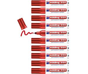 Edding Cf10marcatore Perman 550 Rosso