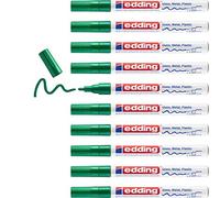 Edding CR 751-Pennarello a vernice, colore: verde (Pack of 10)