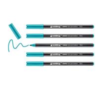 Edding Pennarelli da colorare e-1300 – Punta tonda 3 mm – Confezione da 5, Turchese