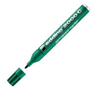 EDDING - E-2000C 004 - Marcatore permanente 2000C - punta conica - da 1,5 a 3 mm - verde - Edding - 27468 - Conf. da 10 Pz. - E-2000C 004